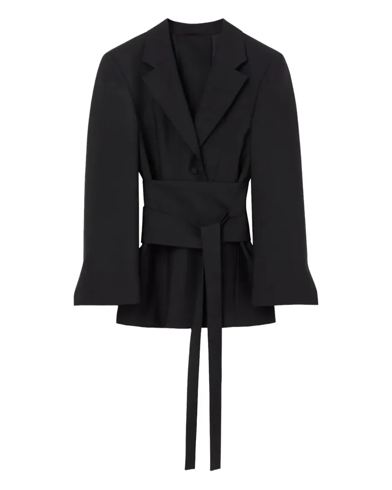 Róhe Blazer mit weiten Ärmeln - Schwarz Schwarz
