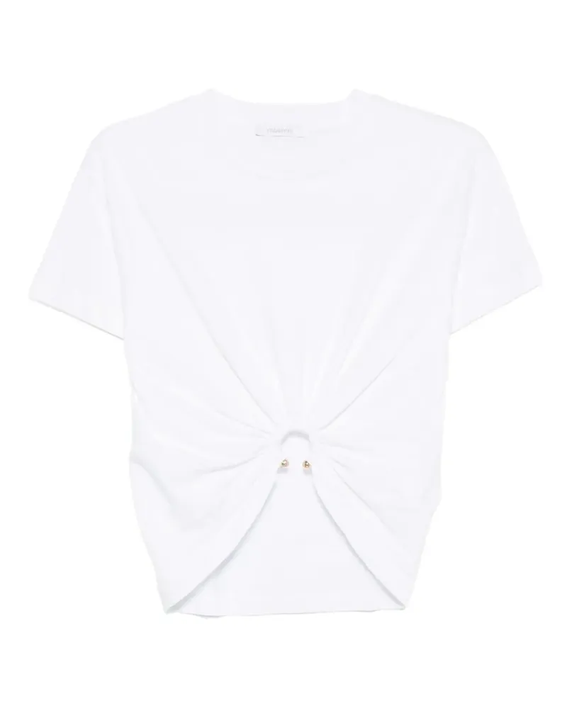 Paco Rabanne Klassisches T-Shirt - Weiß Weiß