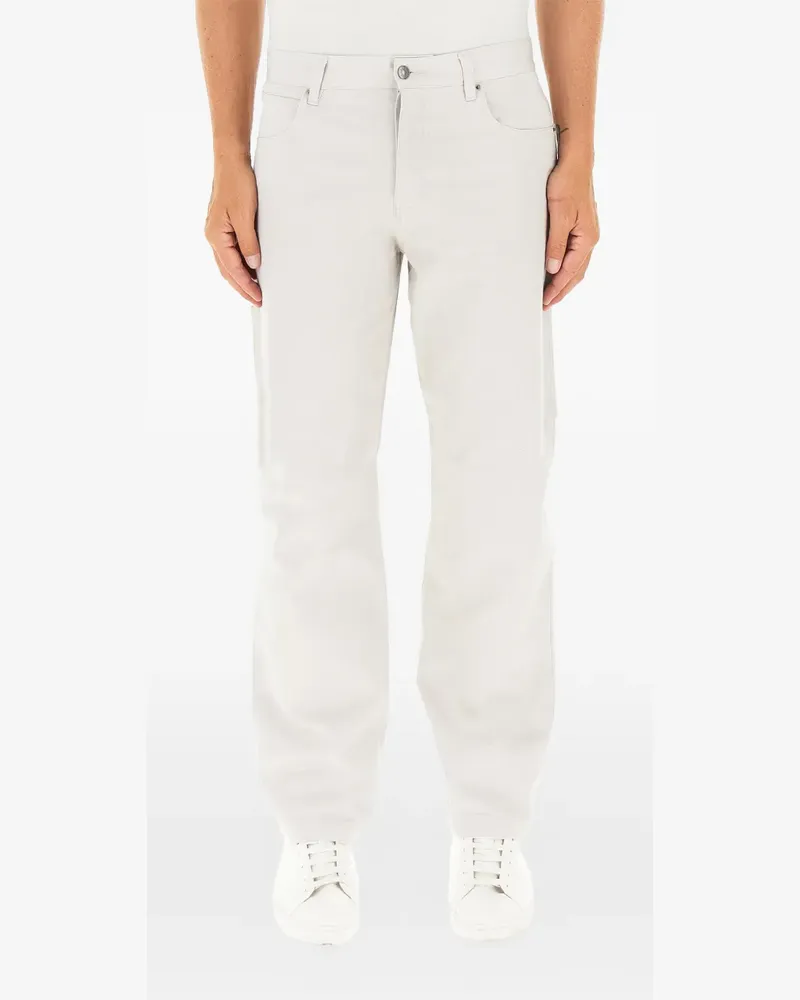 Armani Exchange cotton cargo pants - Nude Nude