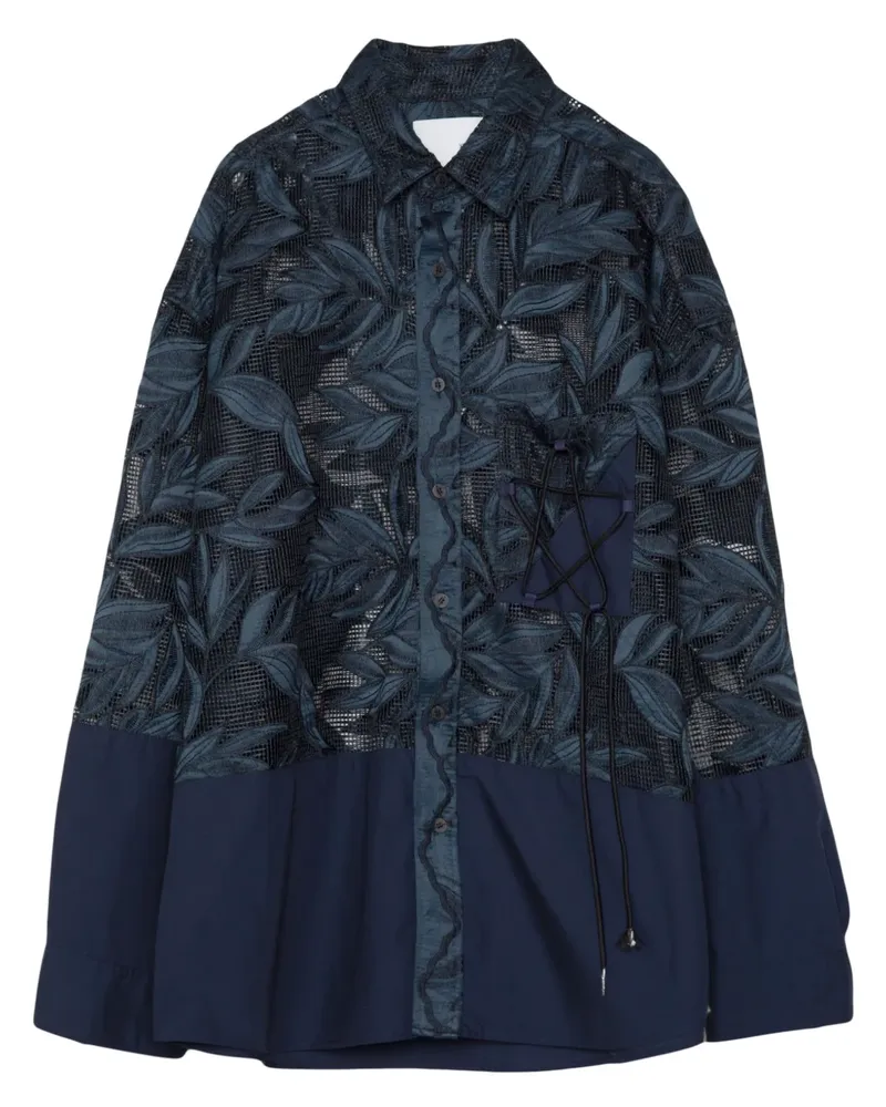 Yoshio Kubo Star shirt Blau