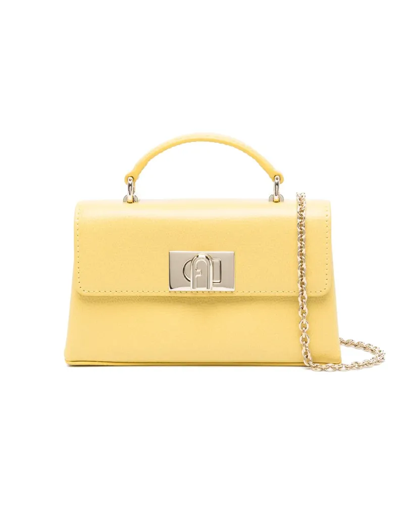 Furla Mini 1927 Handtasche - Gelb Gelb