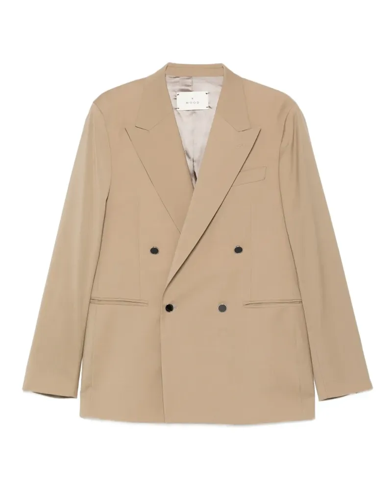 Manuel Ritz double-breasted blazer - Nude Nude