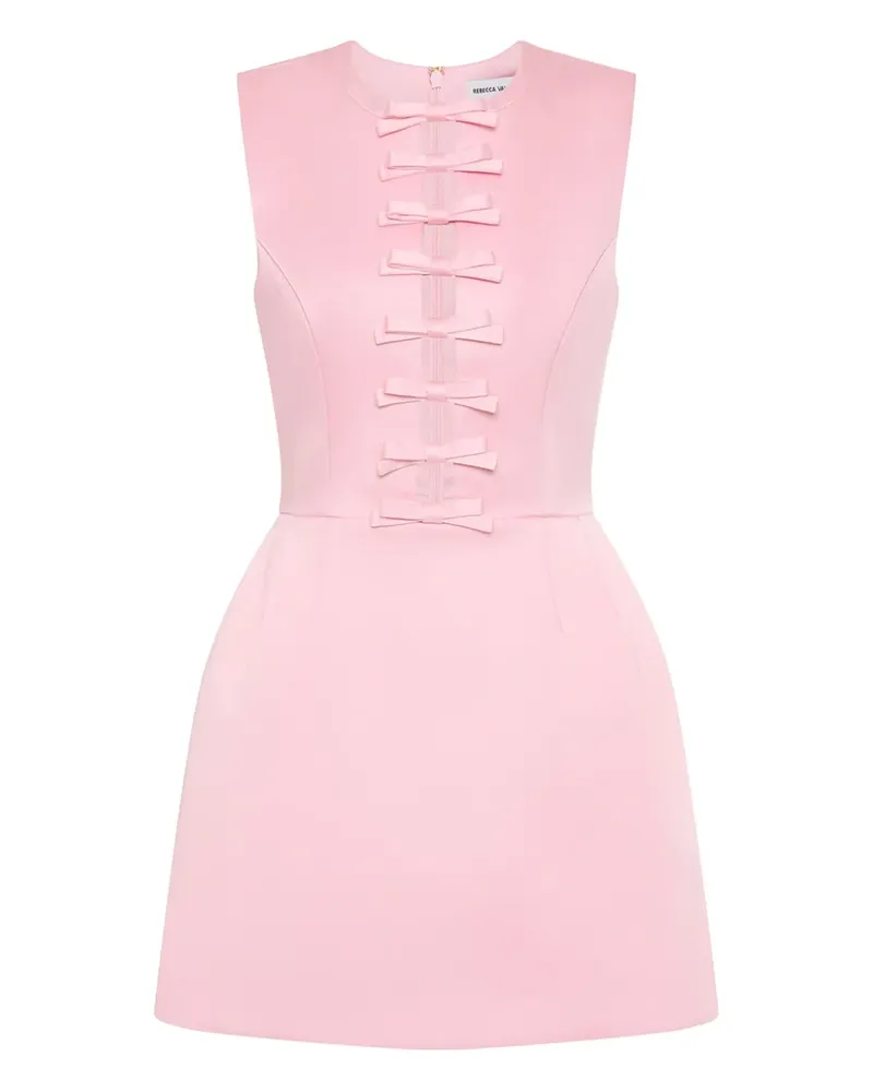 Rebecca Vallance Aymee Minikleid mit Schleifendetail - Rosa Rosa