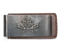 Geldscheinklammer im Western-Look - Braun