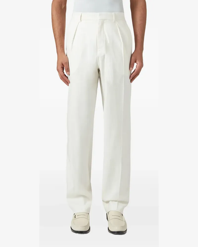 Casablanca Paris Hose mit Falten - Weiß Weiß