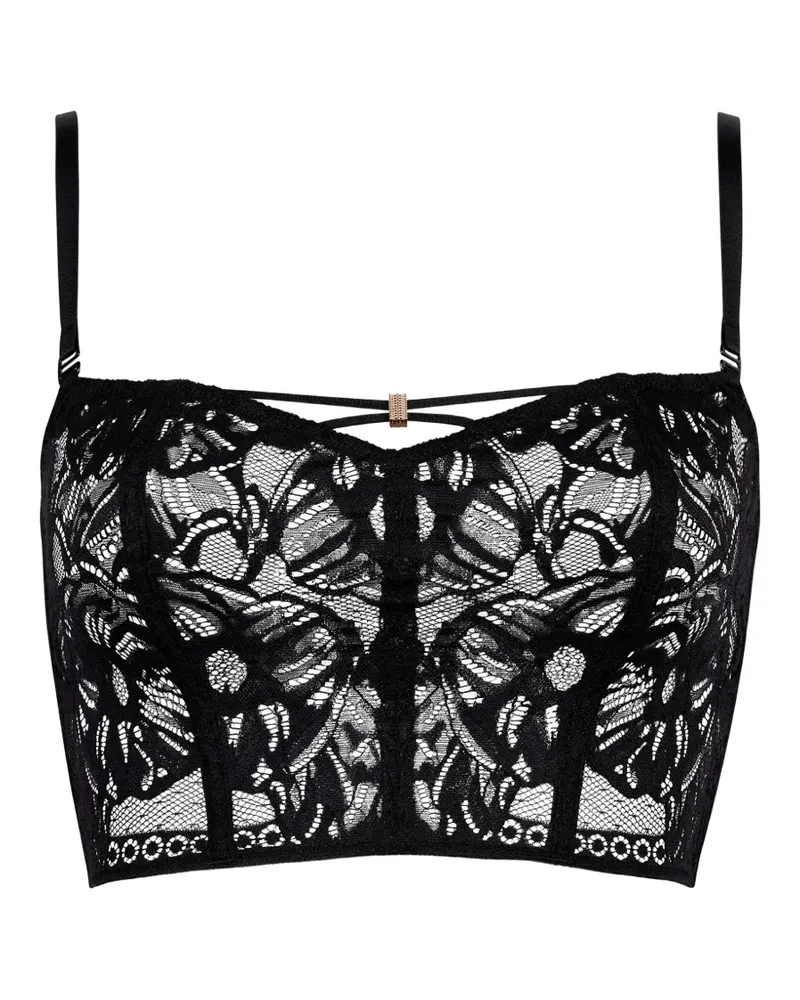Aubade Love Soul Bustier mit Spitze - Schwarz Schwarz