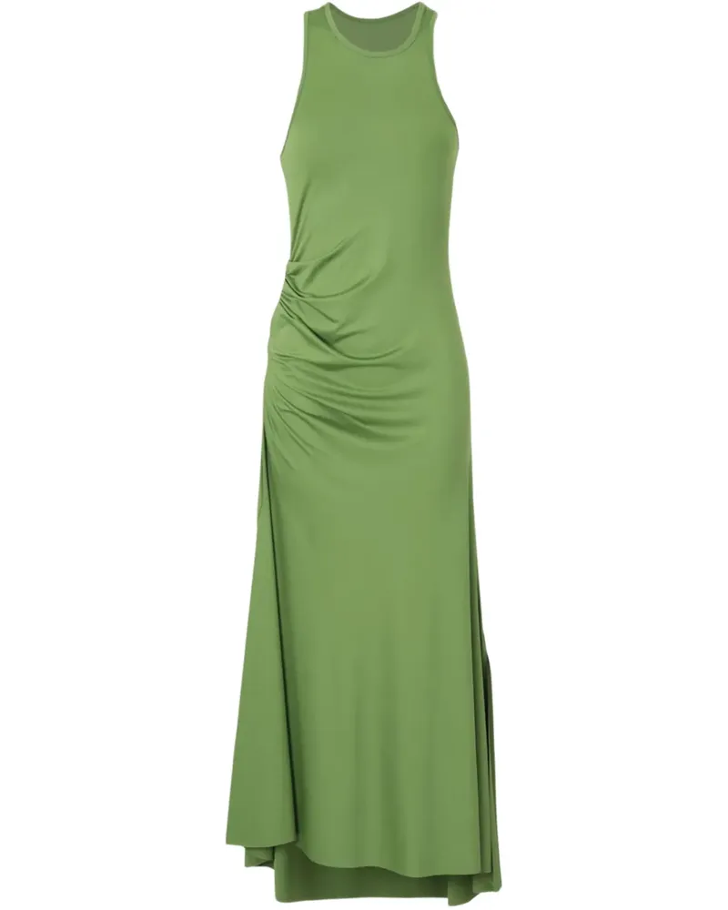 Victoria Beckham Gerafftes Kleid - Grün Grün