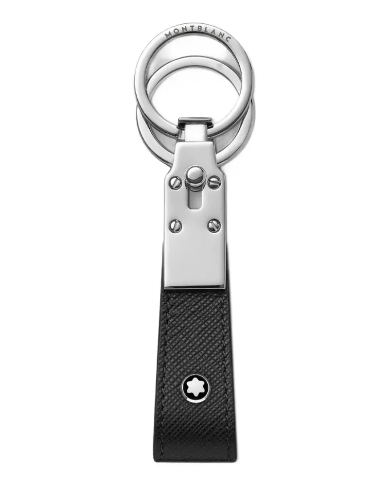 Montblanc Schlüsselanhänger aus Leder - Schwarz Schwarz
