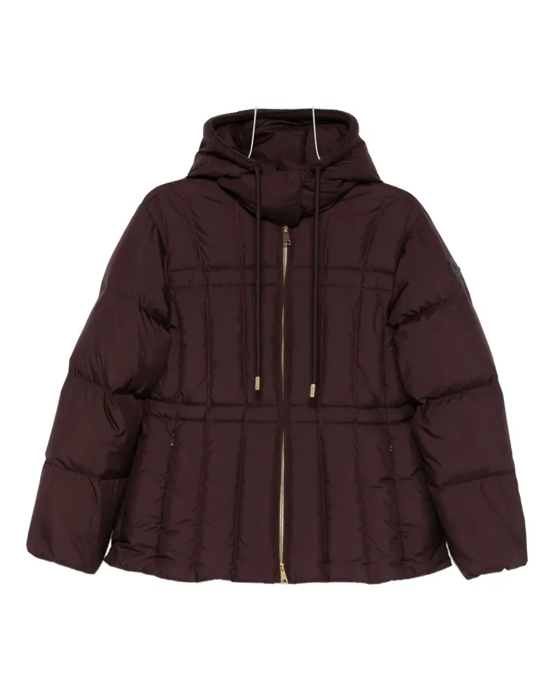 Moncler Kapuzenjacke mit Reißverschluss - Braun Braun