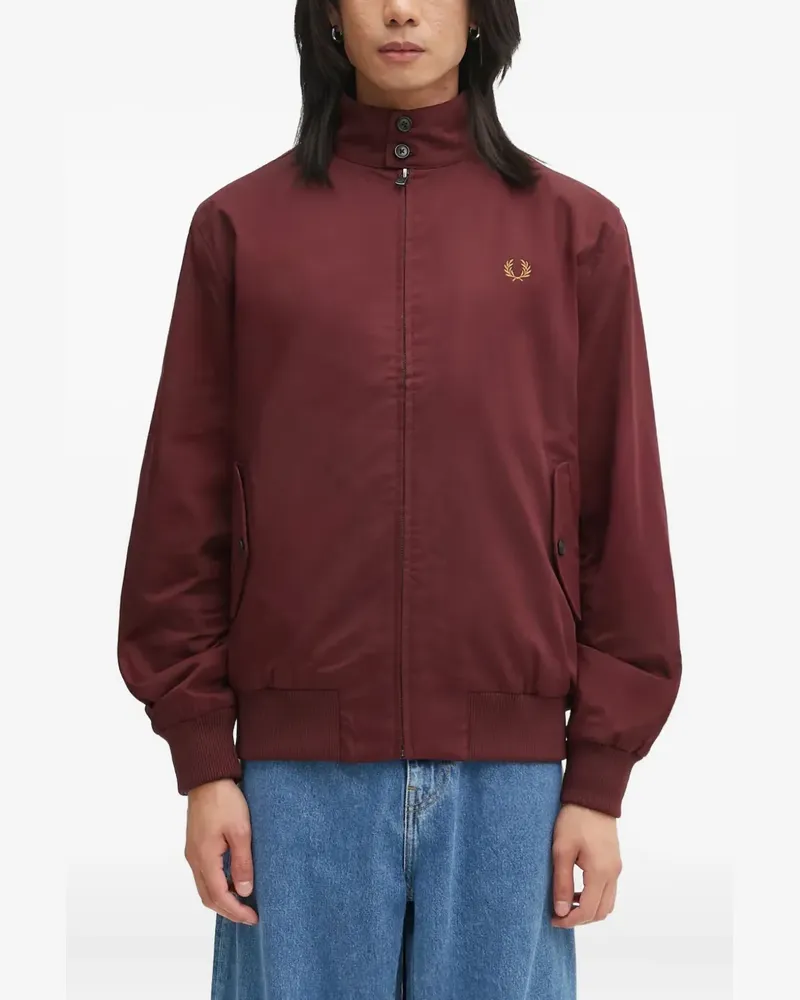 Fred Perry Harrington logo-embroidered jacket - Rot Rot