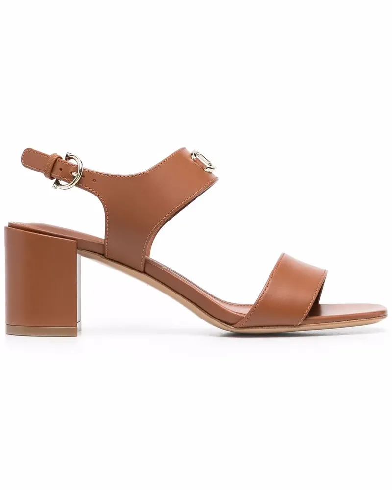 Ferragamo Gancini Sandalen 55mm - Braun Braun