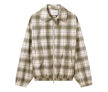 Terra Jacke mit Check - Nude