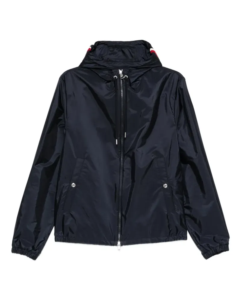 Moncler Grimpeurs hooded zip-up jacket - Blau Blau