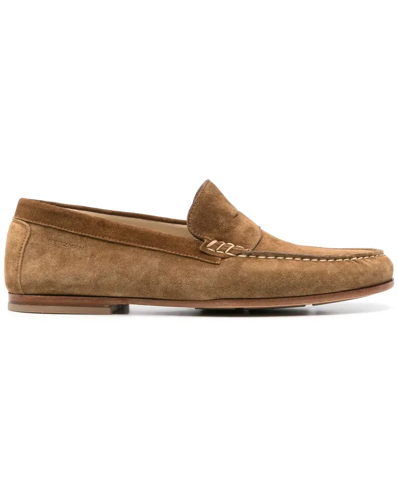 Stuart Weitzman Loafer aus Wildleder - Braun Braun