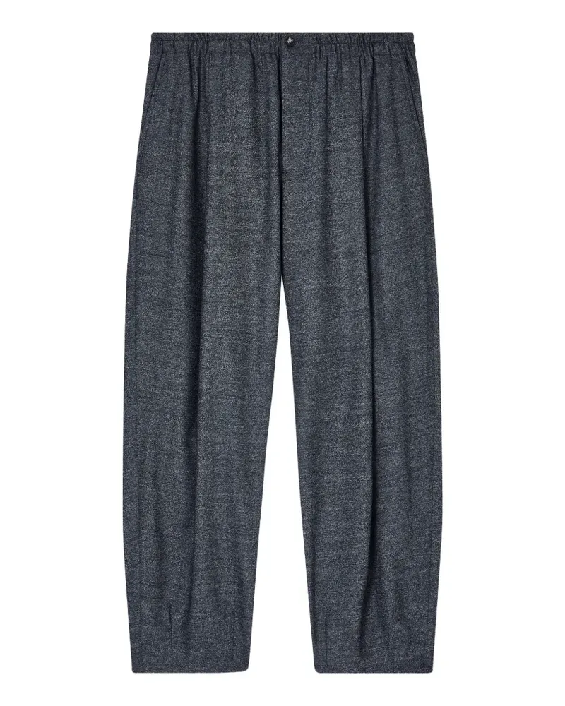 Giorgio Armani Melierte Hose mit elastischem Bund - Grau Grau