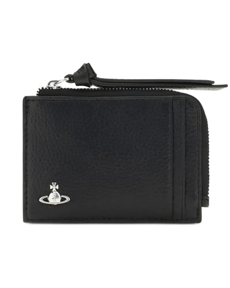 Vivienne Westwood Kartenetui mit Logo-Schild - Schwarz Schwarz