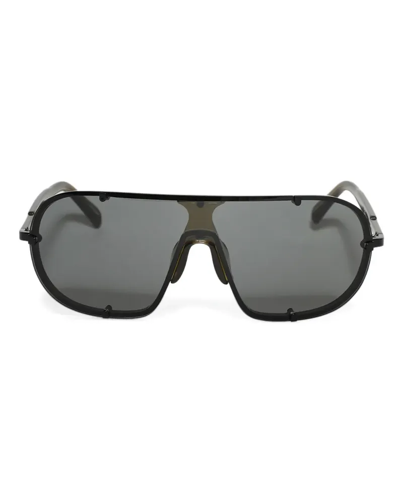 Linda Farrow x Dries Van Noten 216 C3 pilot sunglasses - Schwarz Schwarz