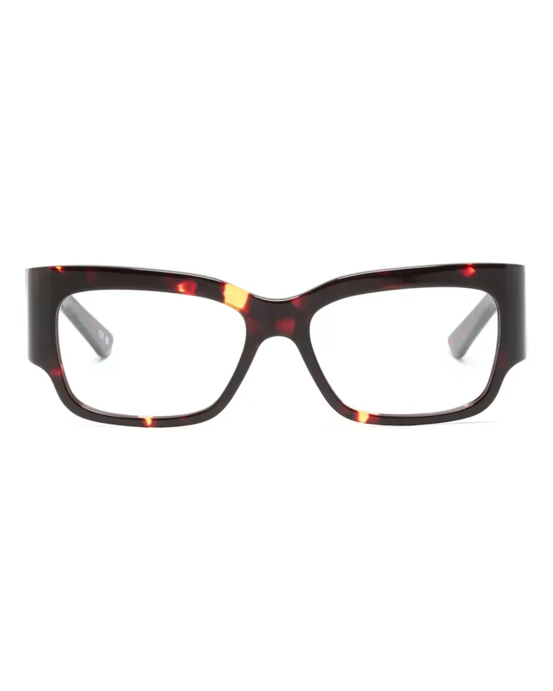 Balenciaga BB0332O Brille mit eckigem Gestell - Braun Braun