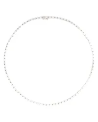 ANITA KO 18kt Weißgold-Choker mit Diamanten Silber