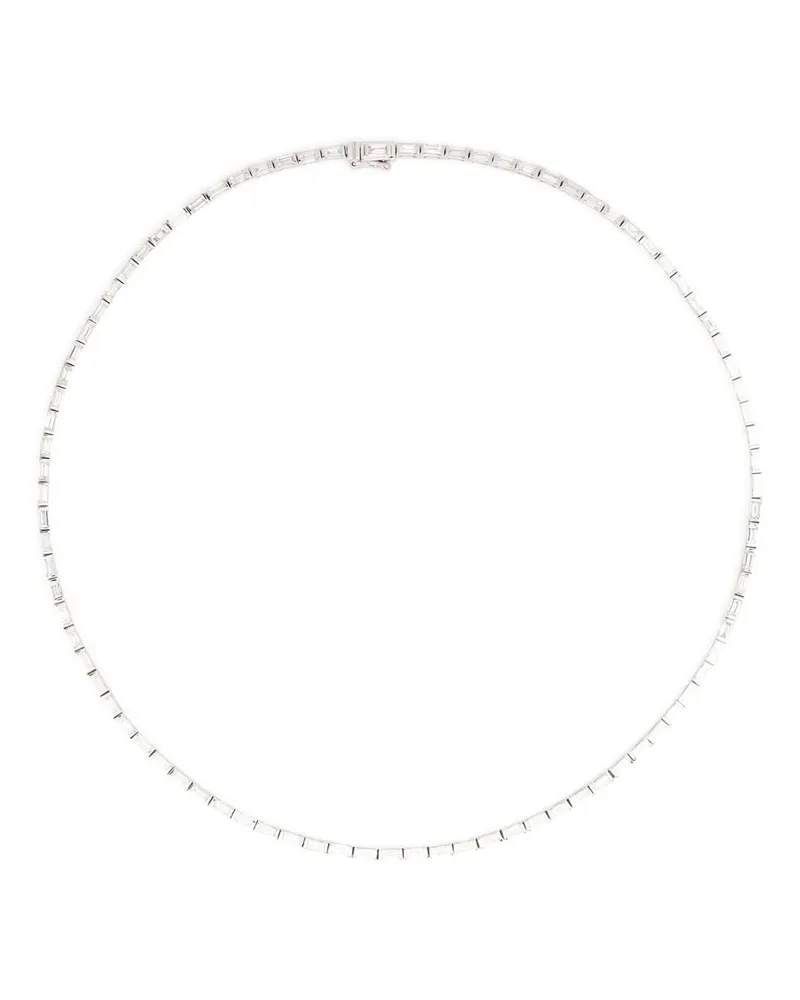 ANITA KO 18kt Weißgold-Choker mit Diamanten - Silber Silber