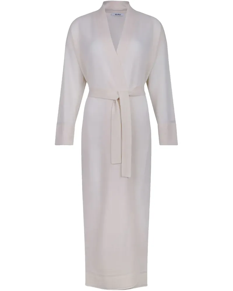 Max Mara Asburg Mantel - Weiß Weiß