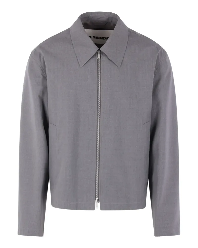 Jil Sander zip fastening jacket - Grau Grau