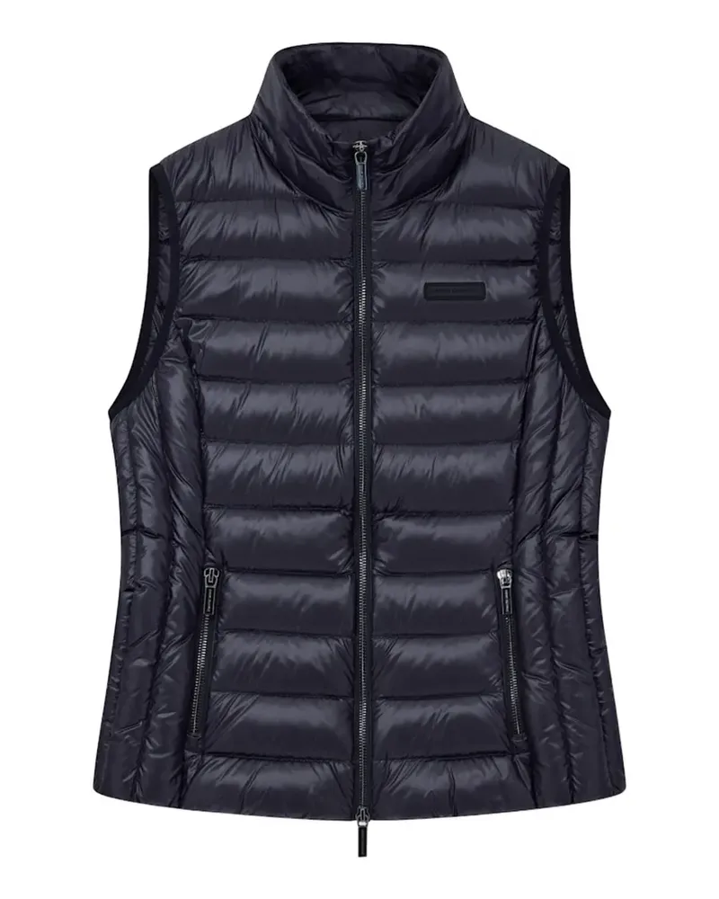 Armani Exchange quilted padded gilet - Schwarz Schwarz