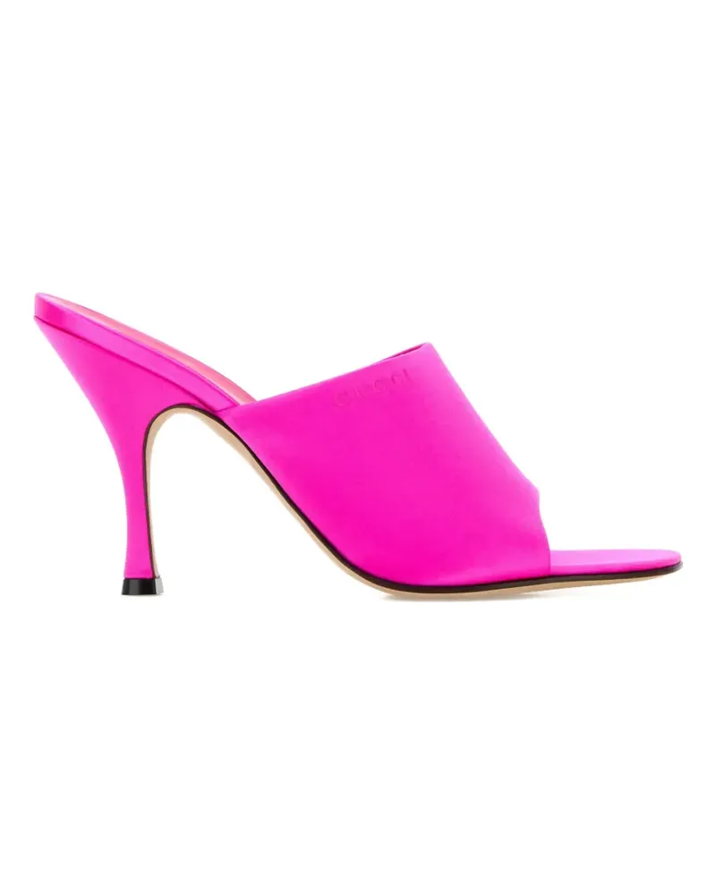 Gucci Sandalen mit Logo-Stickerei - Rosa Rosa