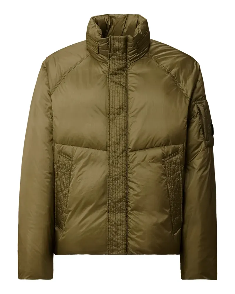 C.P. Company padded funnel-neck jacket - Grün Grün