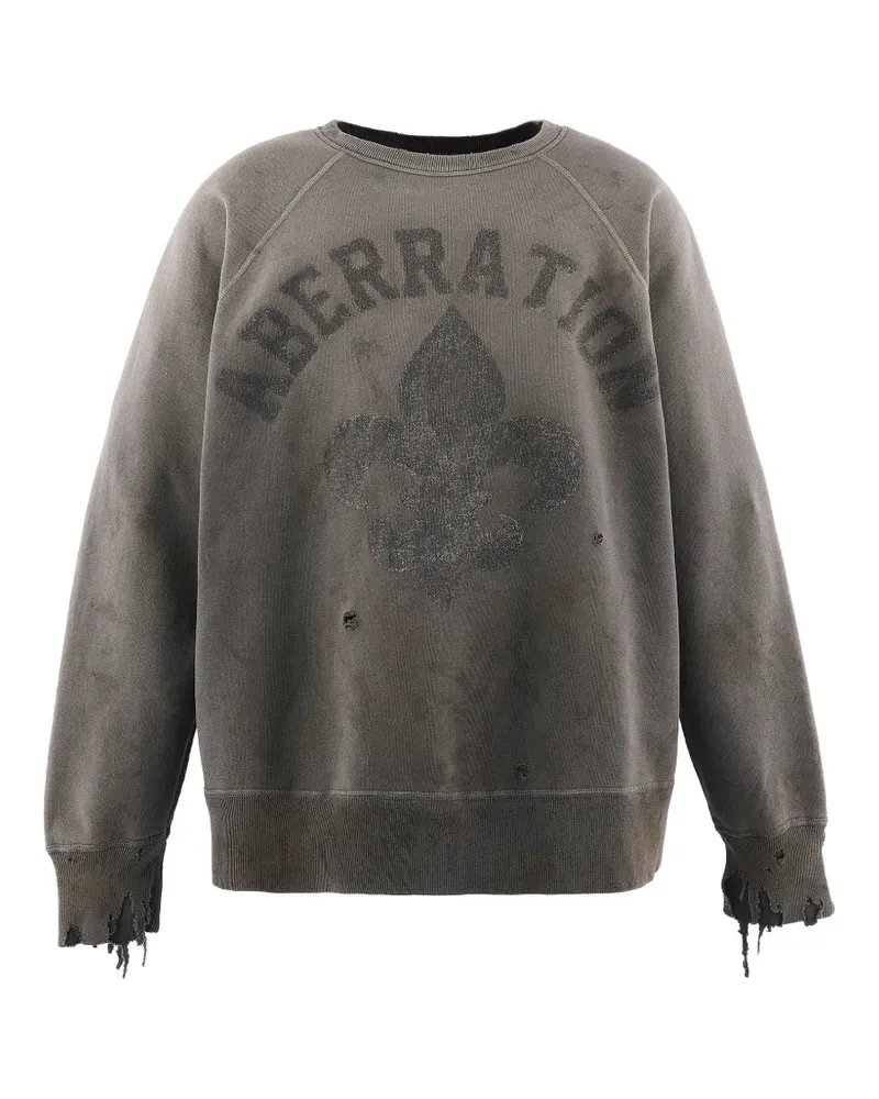 SAINT MXXXXXX Pullover im Distressed-Look - Grau Grau