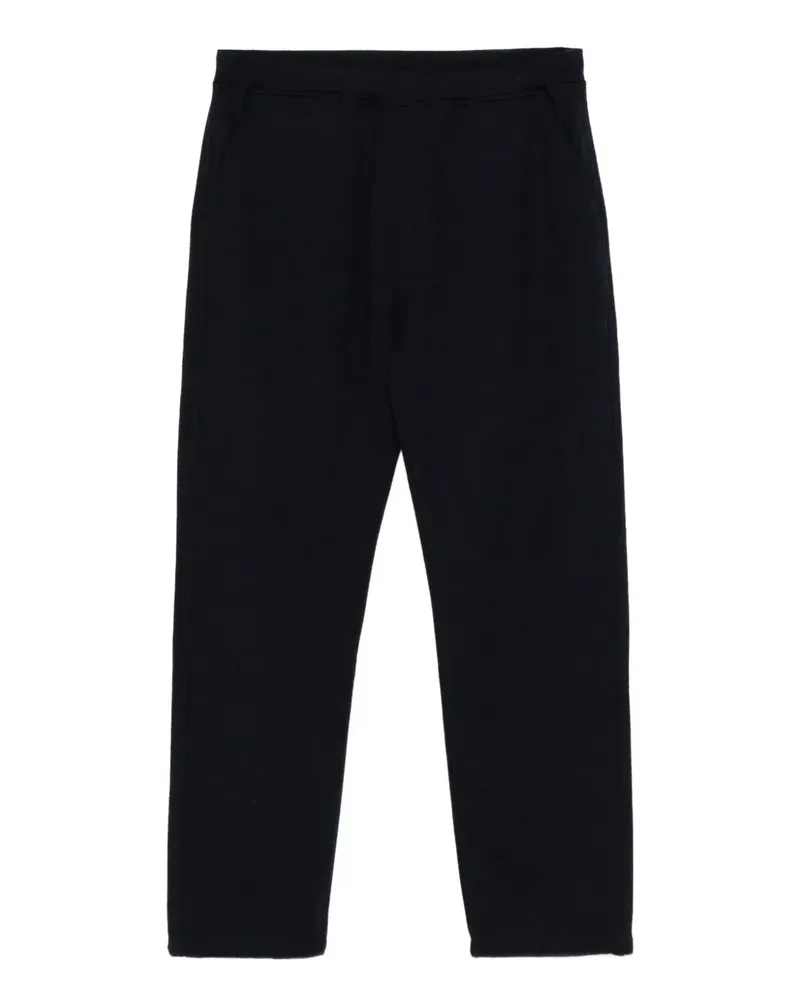 Corneliani pocket-detail knit trousers - Schwarz Schwarz