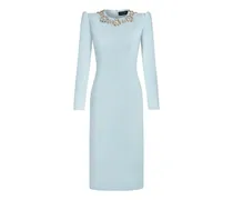 Mantra Kleid mit Kristallen - Blau