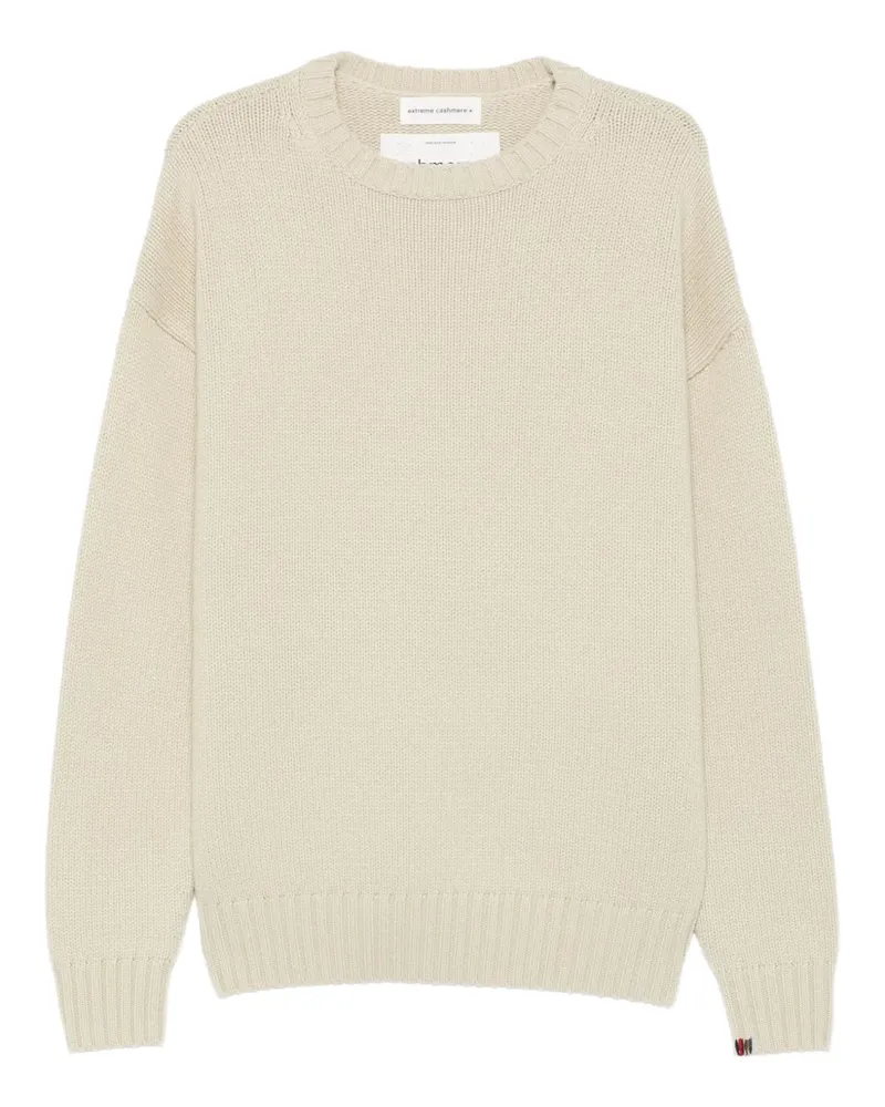 extreme cashmere Kaschmirpullover mit Rundhalsausschnitt - Grün Grün