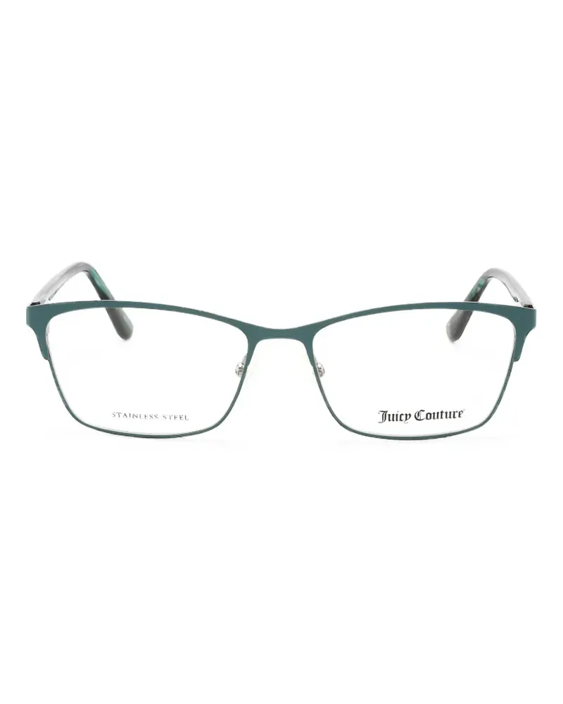 Juicy Couture JU 232 rectangle-frame glasses - Grün Grün