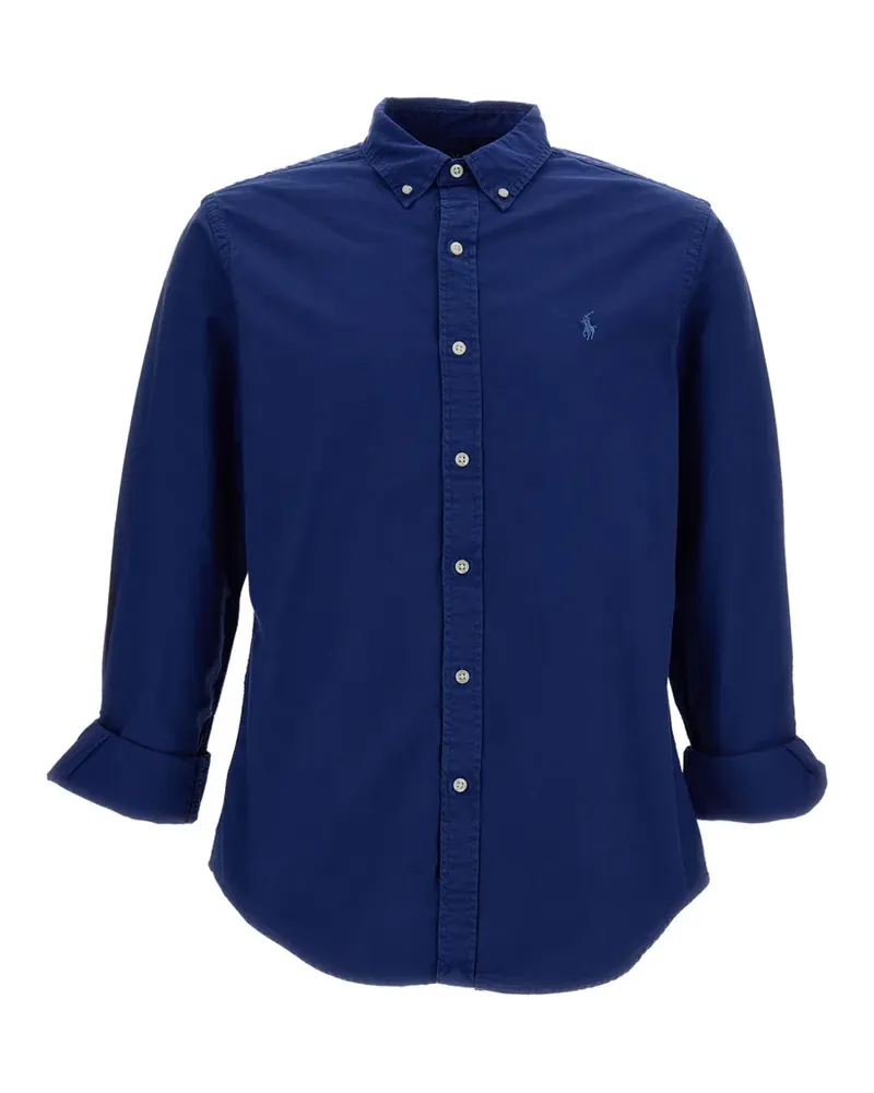 Ralph Lauren Hemd mit Logo - Blau Blau