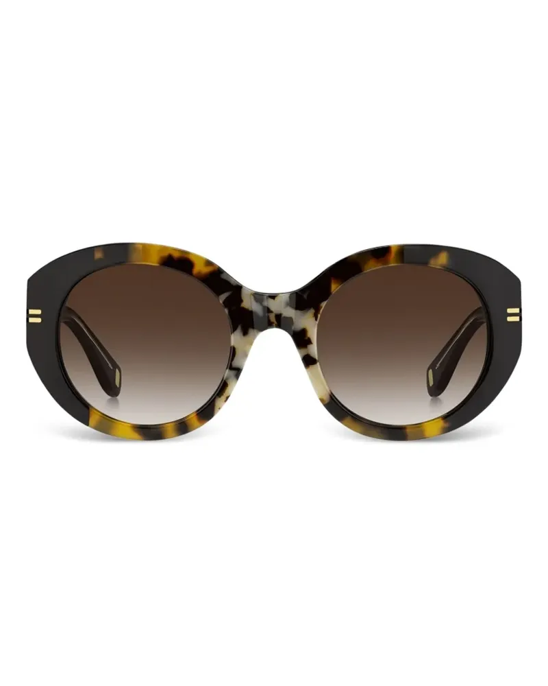 Marc Jacobs Sonnenbrille in Schildpattoptik - Schwarz Schwarz