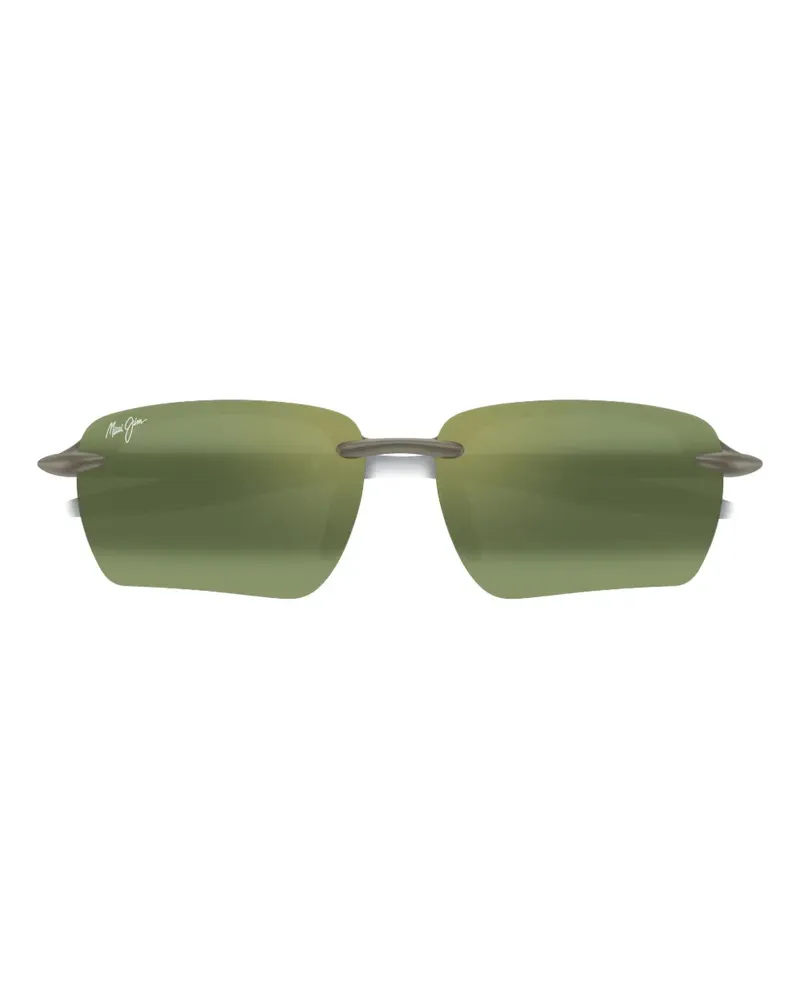 Maui Jim Ho’okipa Ultra G rectangle-frame sunglasses - Grau Grau