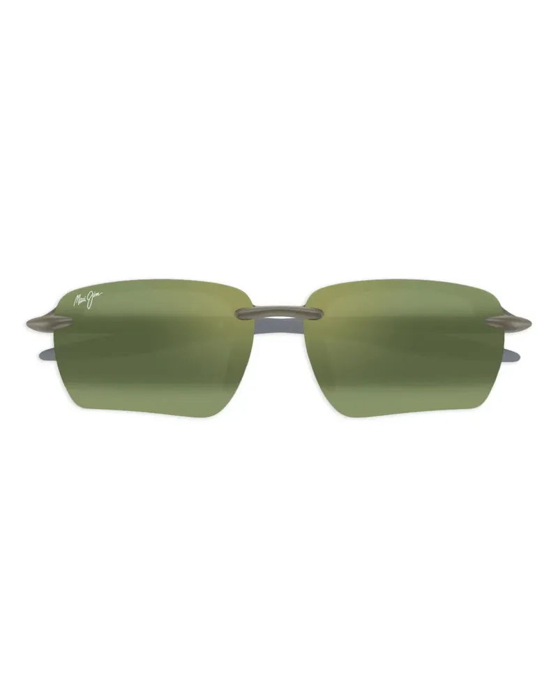 Maui Jim Ho’okipa Ultra G Sonnenbrille mit eckigem Gestell - Grau Grau