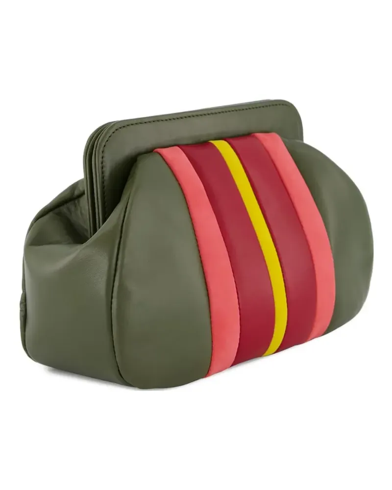 PAULA Klassische Clutch - Grün Grün