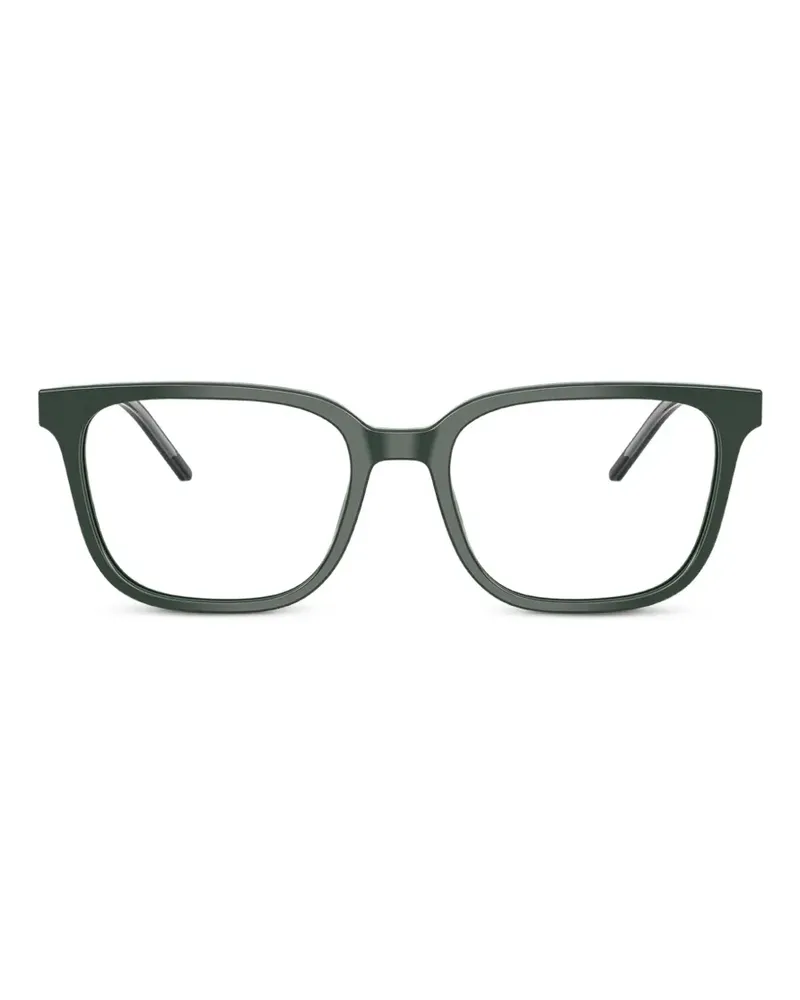 Emporio Armani Brille mit eckigem Gestell - Grün Grün