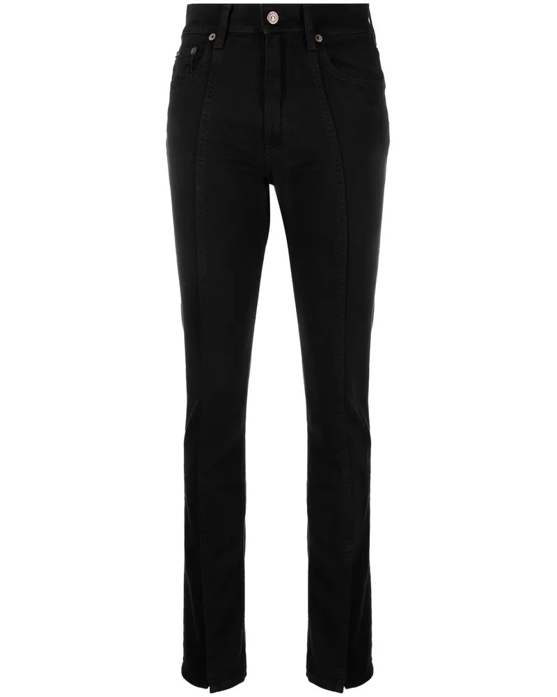 Ralph Lauren Jeans mit hohem Bund - Schwarz Schwarz