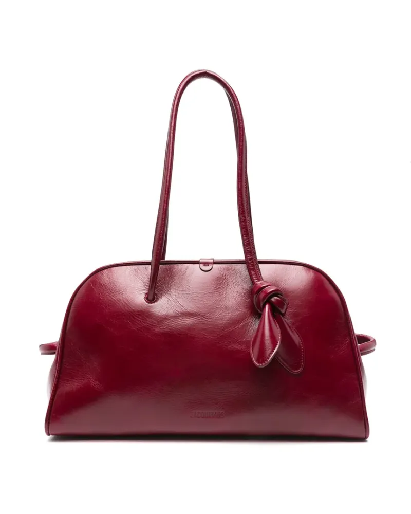 Jacquemus top-handle knot bag - Rot Rot