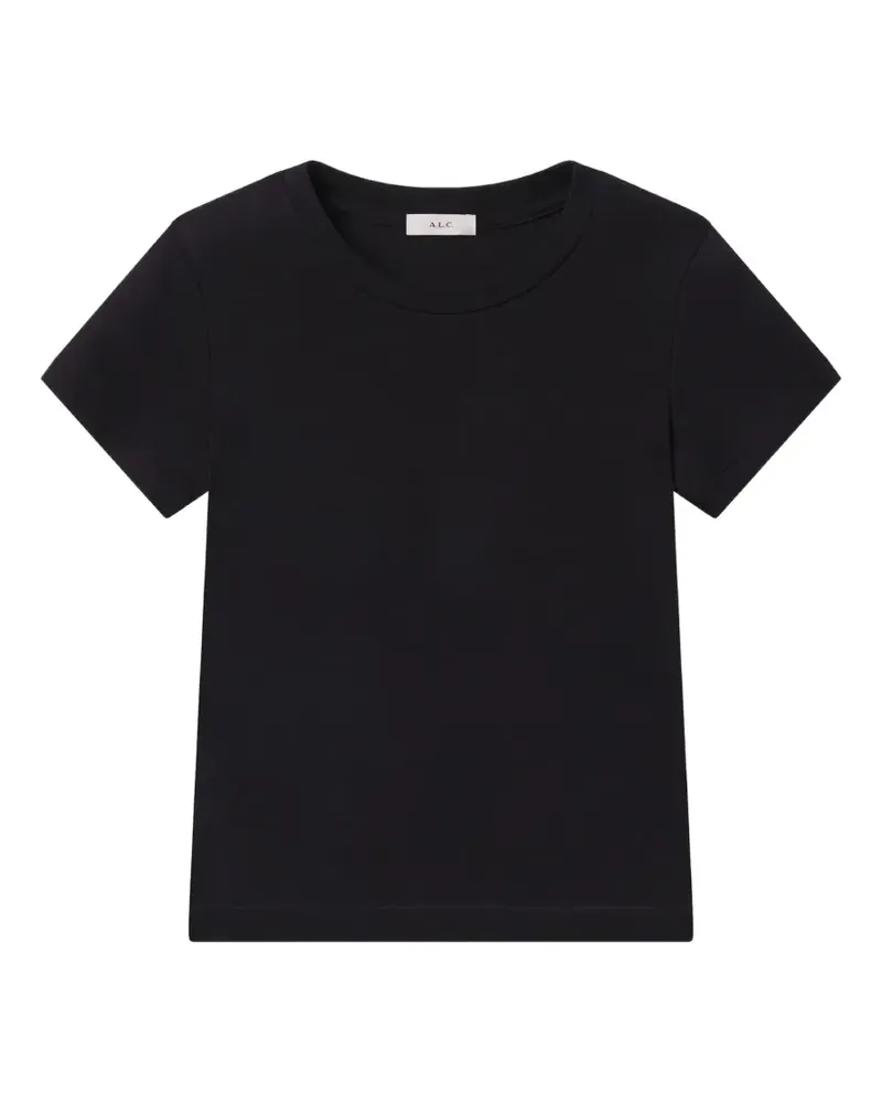 A.L.C. A C. Harper T-Shirt aus Baumwolle - Schwarz Schwarz