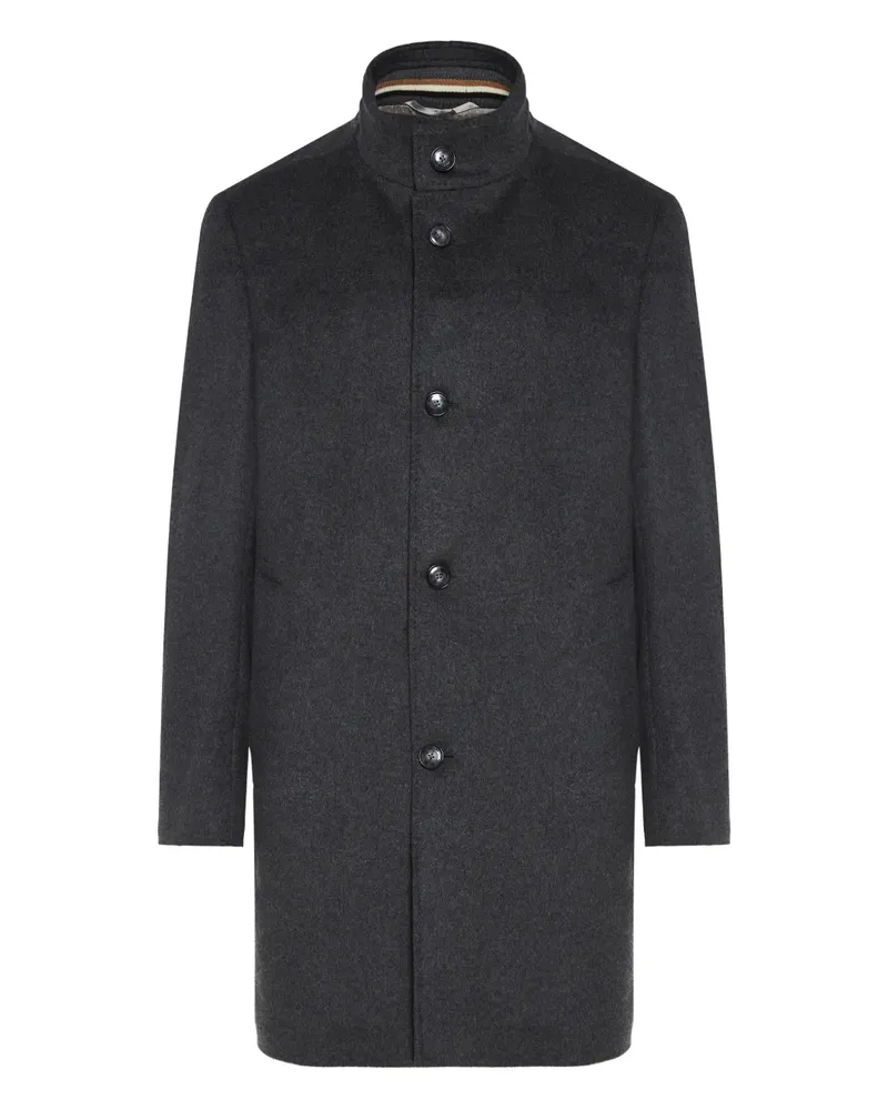 HUGO BOSS button-up coat - Grau Grau