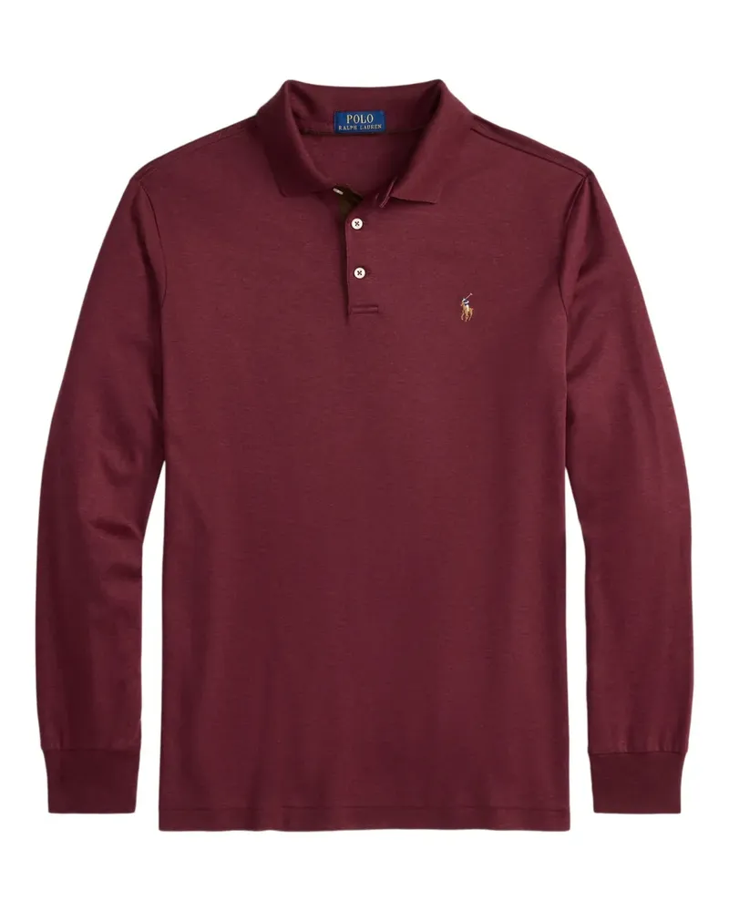 Ralph Lauren Poloshirt mit Logo-Stickerei - Rot Rot