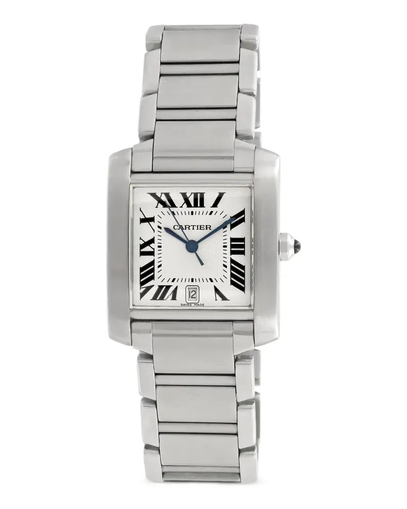 Cartier Tank Française Armbanduhr 32mm - Weiß Weiß