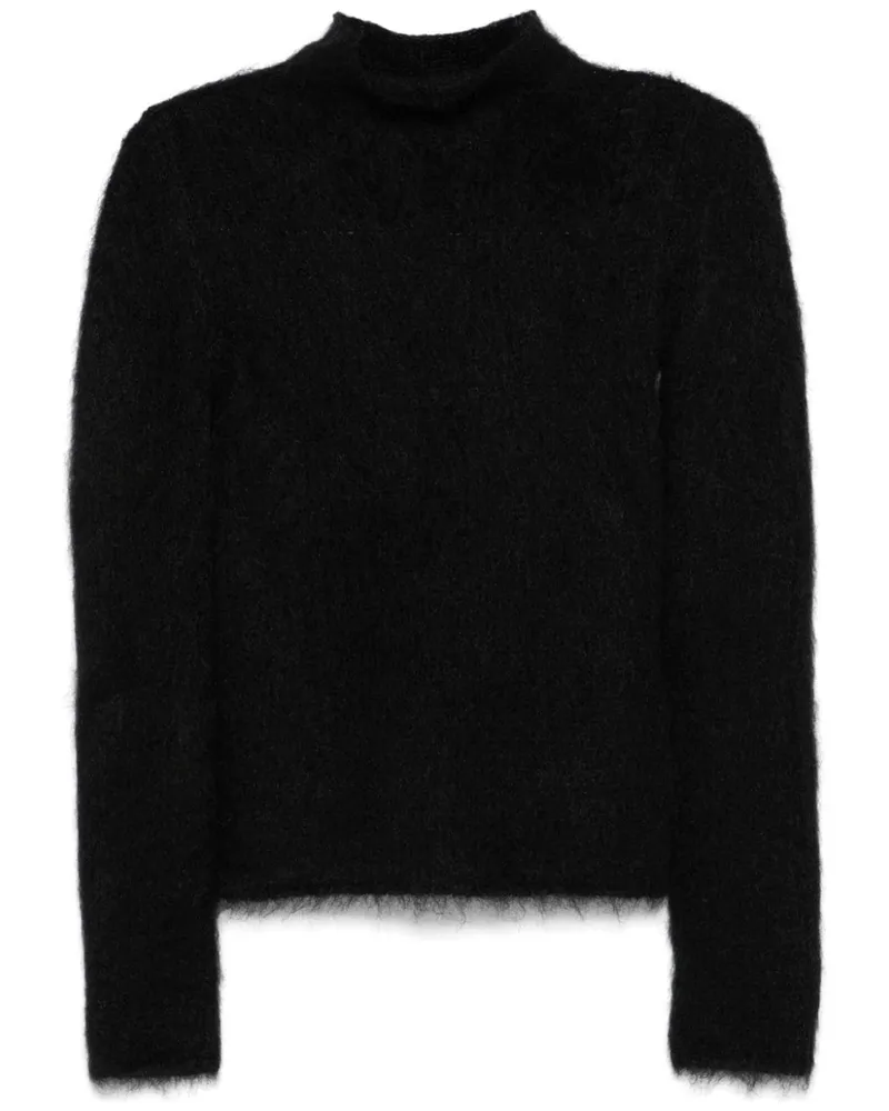 Marni Gebürsteter Pullover - Schwarz Schwarz