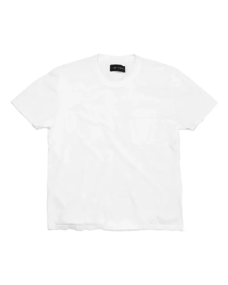 LES TIEN T-Shirt mit kurzen Ärmeln - Weiß Weiß