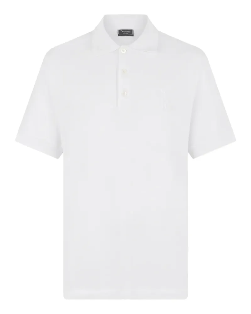 Billionaire Baroque Poloshirt - Weiß Weiß