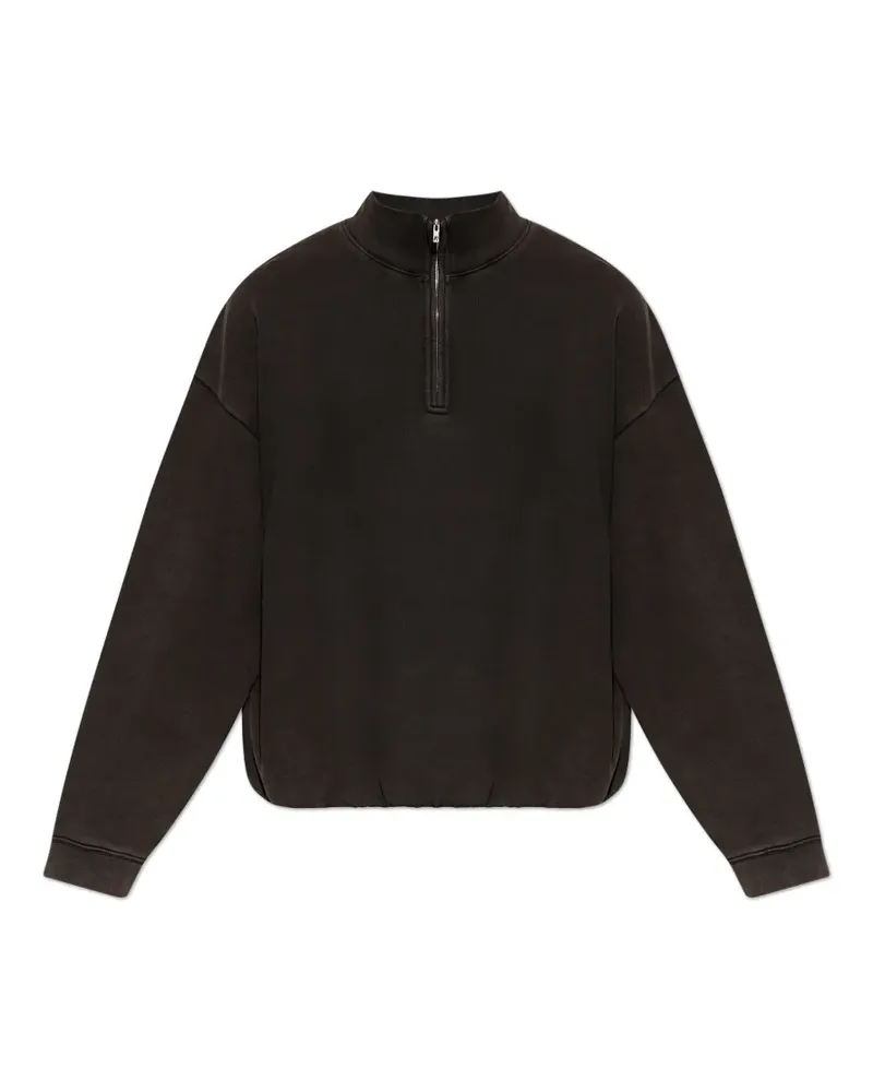 REPRESENT Initial quarter-zip sweatshirt - Braun Braun
